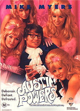 Movie Poster, Austin Powers, Festivale film reviews