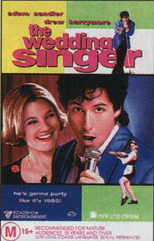 Movie Poster, Wedding Singer, Festivale film reviews; weddingsinger.jpg - 9093 Bytes