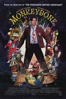 movie poster, Monkeybone, Festivale film review