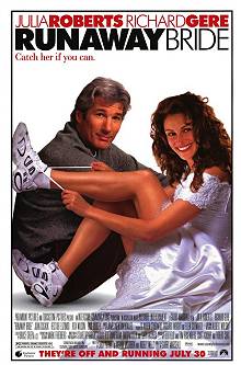 movie poster; Runaway Bride; Festivale film review; 540x138