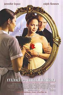 Movie poster, Maid in Manhattan; Festivale film review