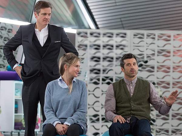 movie still, Bridget Jones' Baby, Festivale film review page; 600x450