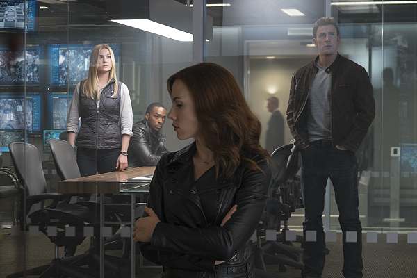 movie still, Captain America Civil War, Festivale film review; 600x400