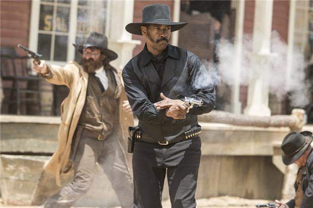 movie still, The Magnificent Seven, Festivale film reviews page; 620x412