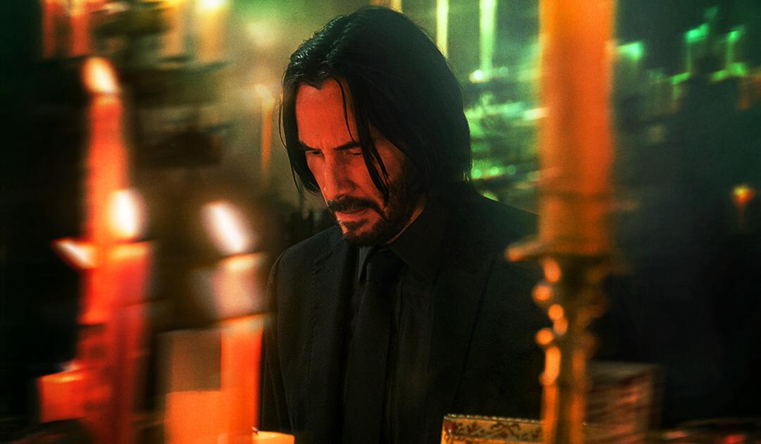 Keanu Reeves in John Wick Chapter 4 (c) 2023 Lionsgate;1080x630