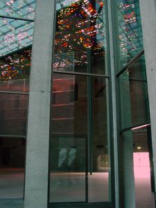 National Gallery of Victoria, International Great Hall with Stained Glass ceiling