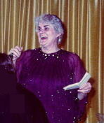 Anne McCaffrey addresses an Australian science fiction convention